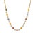Natural multi sapphire 8.85cts & diamond 2.50cts necklace in 18k gold For Sale - Image 12 of 18