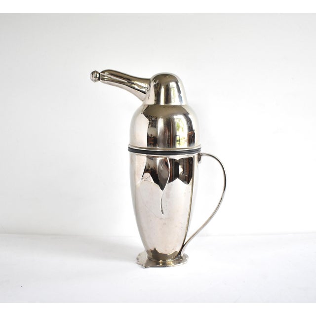 1990s Restoration Hardware Art Deco NapierStyle Penguin Cocktail