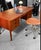 Wood Vintage Danish Teak Freestanding Desk, 1960s For Sale - Image 7 of 9