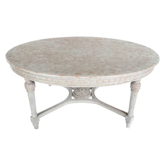 This elegant Wisteria dining table blends the charm of French farmhouse style with refined Italian neoclassical...
