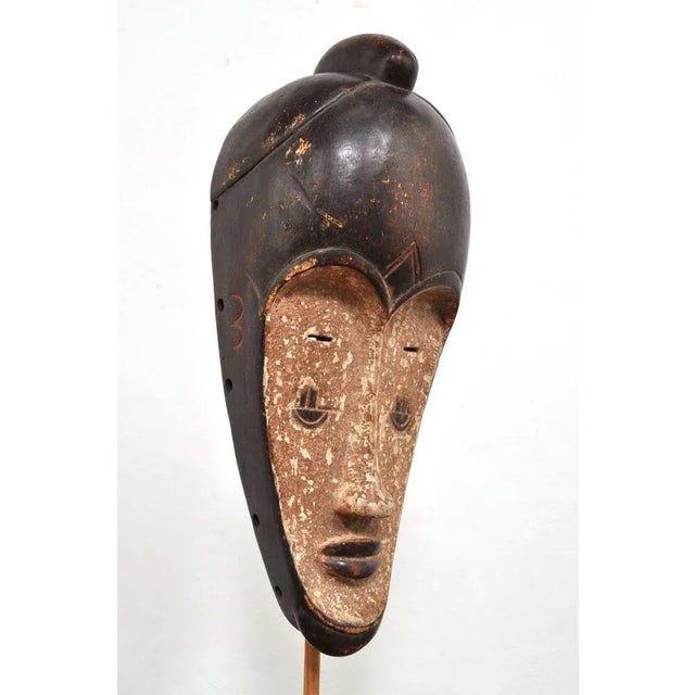 Vintage West African Mask, 20th Century For Sale - Image 4 of 9