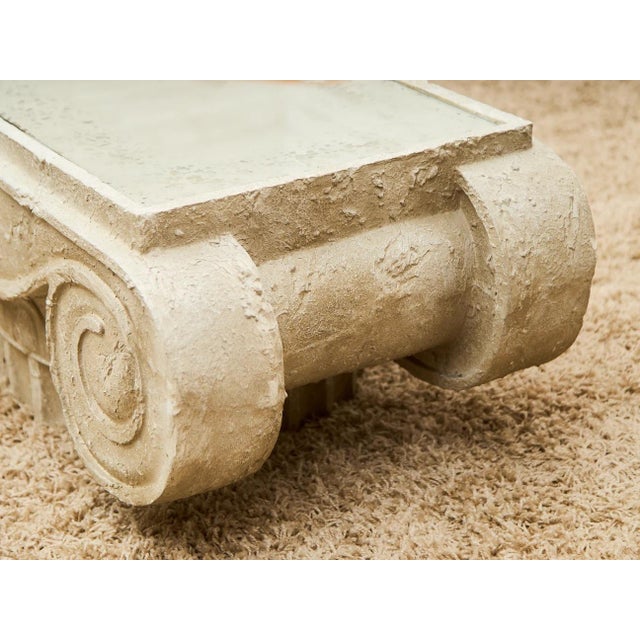 Mid 20th Century Architectural Ionic Column Capital Coffee Table For Sale - Image 5 of 12
