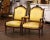 Late 19th Century Pair of 19th Century French Louis XVI Walnut Fauteuils With Eagle Crest For Sale - Image 5 of 10