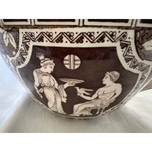 1950s Copeland Spode "Greek" Pattern Cup and Saucer For Sale - Image 9 of 14