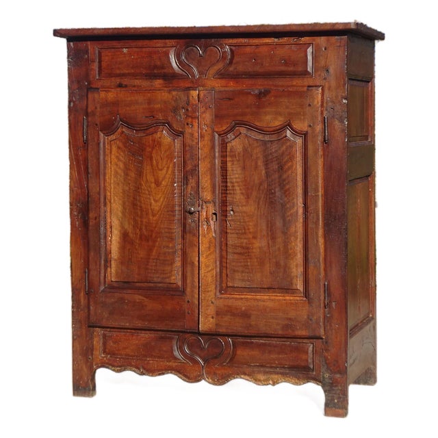 Antique 18th Century Walnut Wedding Buffet For Sale