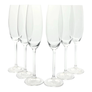 Lenox “Tuscany Classics” Set of 6 Fluted Champagne Glasses