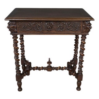 Henri II Walnut Writing Desk, 19th Century For Sale