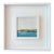 Sarah Trundle, Contemporary Framed Abstract Landscape/ Seascape Painting, "Vista in Blue, 2" For Sale