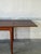 Brown Teak Extendable Rectangular Dining Table With Two Leaves Danish Mid-Century Modern 1960s For Sale - Image 8 of 11