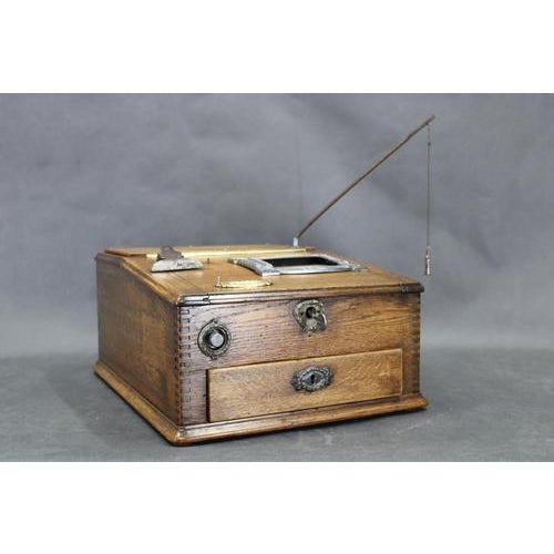 Antique Wooden Cash Register, 1900s For Sale - Image 3 of 18