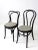 Pair of Painted Bentwood Chairs With Upholstery For Sale - Image 10 of 11