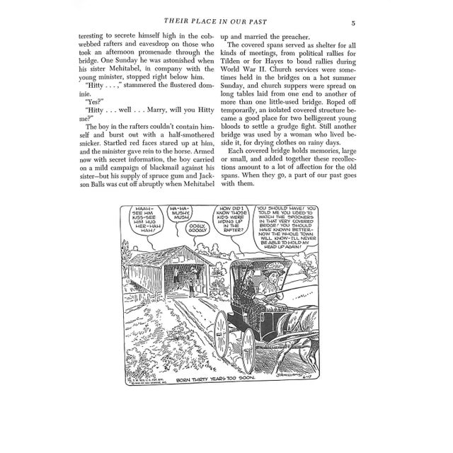 1950s "Covered Bridges of the Northeast: The Complete Story in Words and Pictures" 1957 Allen, Richard Sanders For Sale - Image 5 of 10