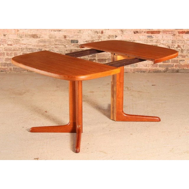 Mid-Century Extendable Dining Table in Teak from Skovby, Denmark, 1970s For Sale - Image 4 of 14