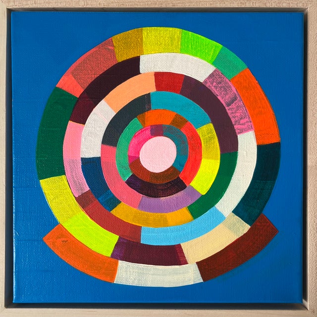 2020s Color Wheel: My Wish for You Abstract Art by Poppy Dodge For Sale - Image 5 of 5