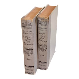 Thorndike Barnhart Comprehensive Desk Dictionary - A Set of 2 For Sale