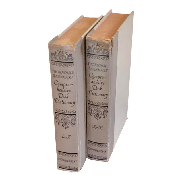 Thorndike Barnhart Comprehensive Desk Dictionary - A Set of 2 For Sale