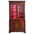 Wood Edit Early 19th Century French Louis Philippe Mahogany Bibliotheque with Silk Interior For Sale - Image 7 of 15