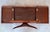 Wood Mid Century Modern Italian Foldable Valet in Mahogany with Hanger For Sale - Image 7 of 18