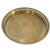 Mid-Century Large Brass Pierced Gallery Serving Tray For Sale - Image 4 of 11