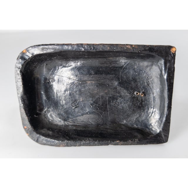 19th Century Folk Art Memento Mori Skull Form Match Holder For Sale - Image 14 of 15