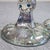 1900 - 1909 Pair of Antique Bohemian Art Nouveau Iridescent Glass Candlesticks With Gold Enamel Scrollwork For Sale - Image 5 of 12