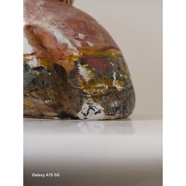 Paint Esther Hunt Chalkware Bust For Sale - Image 7 of 10