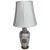 Ceramic White Chinese Export Samson Armorial Lamp with Order of the Garter Decoration For Sale - Image 7 of 7