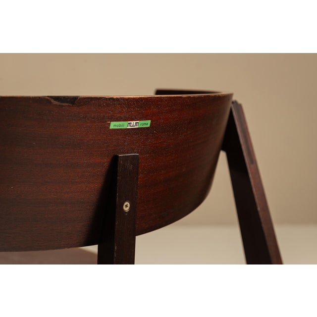 Mod. 8102 Lounge Chairs by Giuseppe Zammerini for MIM Roma, Italy, 1960s, Set of 2 For Sale - Image 16 of 18