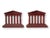 Antique Bradley & Hubbard Parthenon Petite Bookends- a Pair For Sale - Image 4 of 4