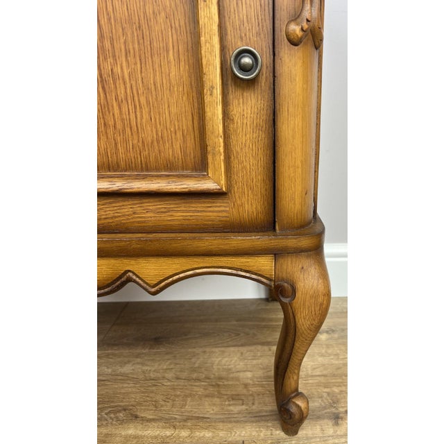 Gold Vintage Louis XVI French Nightstands, Set of 2 For Sale - Image 8 of 15