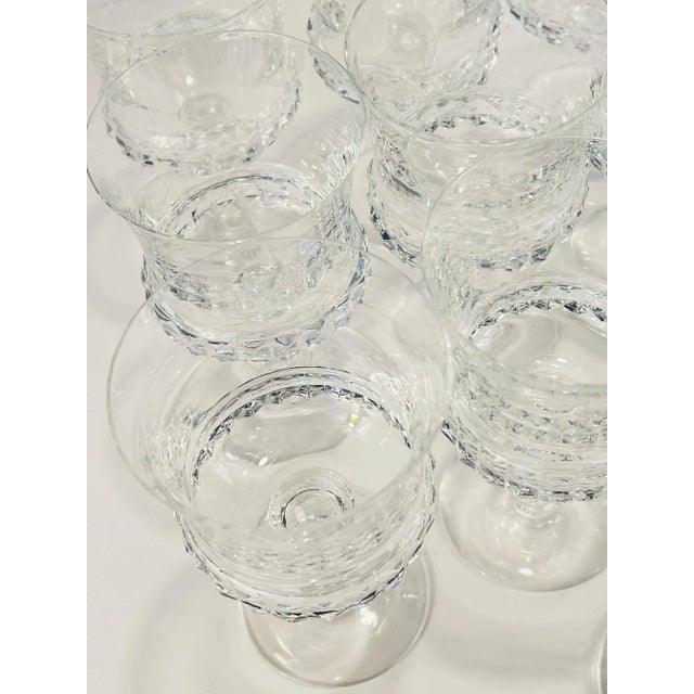 Orrefors Crystal 6.5 Oz Silvia Claret Wine Glasses-Set of 13 For Sale - Image 10 of 12
