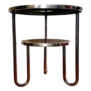 Small Bauhaus Tubular Steel Side Table from Mauser Werke, Mod. RC5 Germany, 1939 For Sale