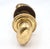 Reclaimed Cast Brass Oval Passage Door Knob Set For Sale - Image 4 of 5