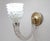 1950s Art Deco Wall Light in Murano Rostrato Glass by Barovier E Toso - Set of 2 For Sale - Image 6 of 12