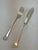 New 1980s Complete Cutlery Set for 12, Including Fish Eaters & Serving Pieces, Feather Edge - 134 PCS For Sale - Image 11 of 18