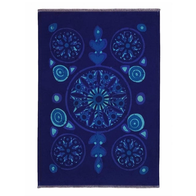 1970s Mid-Century German Pop Art Screen Printed Wall Hanging by Traute Sänger, 1970s For Sale - Image 5 of 5
