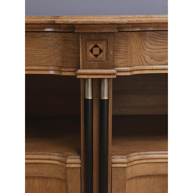 Vintage Art Deco Oak Buffet, 1930 For Sale - Image 9 of 18
