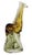 Elevate your space with this striking vintage mid-century modern art glass giraffe figurine, crafted in the iconic Murano...
