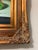 1940s Oil Painting on Canvas Signed Fruit Basket Dining Room Gold Ornate Frame For Sale - Image 4 of 6
