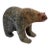 Christopher Olivier Signed Carved Stone Bear Sculpture, 1998 For Sale