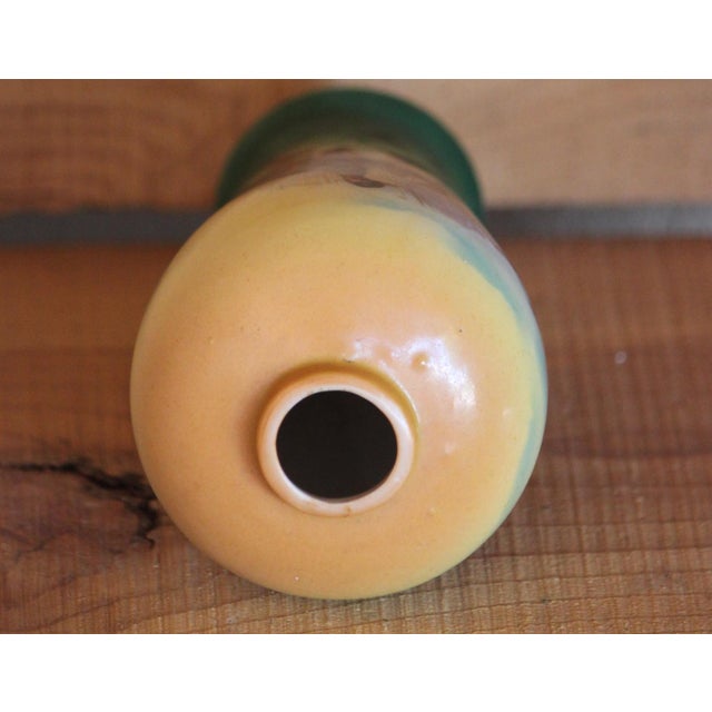 Antique Edwardian Art Nouveau German Porcelain Vase With Ducks, Germany 8207 For Sale In Phoenix - Image 6 of 10