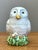 Ceramic Vintage Italian Owl Ceramic Lidded Trinket Box For Sale - Image 7 of 12