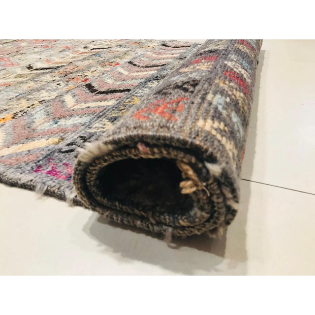 Vintage Hand-Crafted Wool Carpet, 1981 For Sale - Image 12 of 13