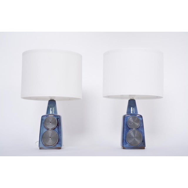 Mid-Century Model 1097 Table Lamps by Einar Johansen for Søholm, 1960s, Set of 2 For Sale - Image 12 of 12