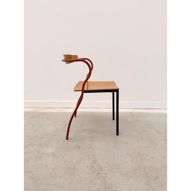 1990s Rio Chair in Wood and Metal by Pascal Mourgue, 1991 For Sale - Image 5 of 10