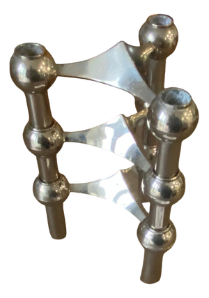 Modular Candlesticks from NAGEL, 1970, Set of 3