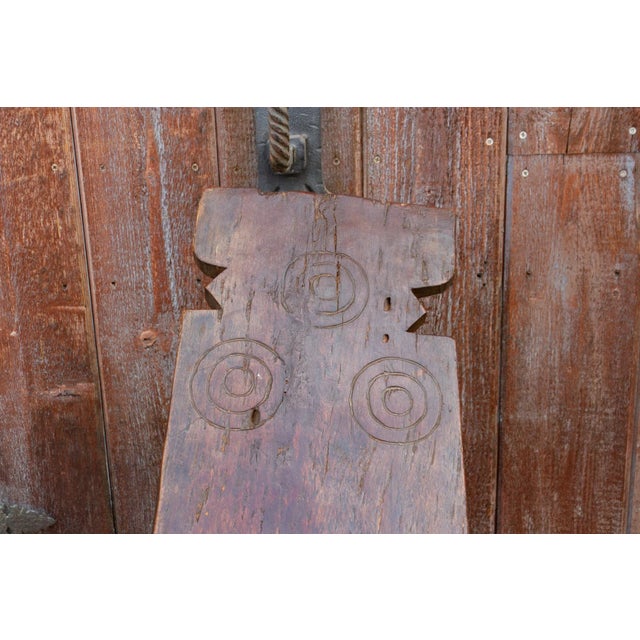 Wood 19th Century Carved Lobi Chair For Sale - Image 7 of 12