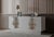 2020s Callista Sideboard, White & Silver For Sale - Image 5 of 10