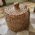 French Country 1930s Split Cane/Wicker Cat Bed For Sale - Image 3 of 3