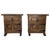 Early 20th Century Pair of Spanish Nightstands with One Drawers, Door and Iron Hardware For Sale In Miami - Image 6 of 18